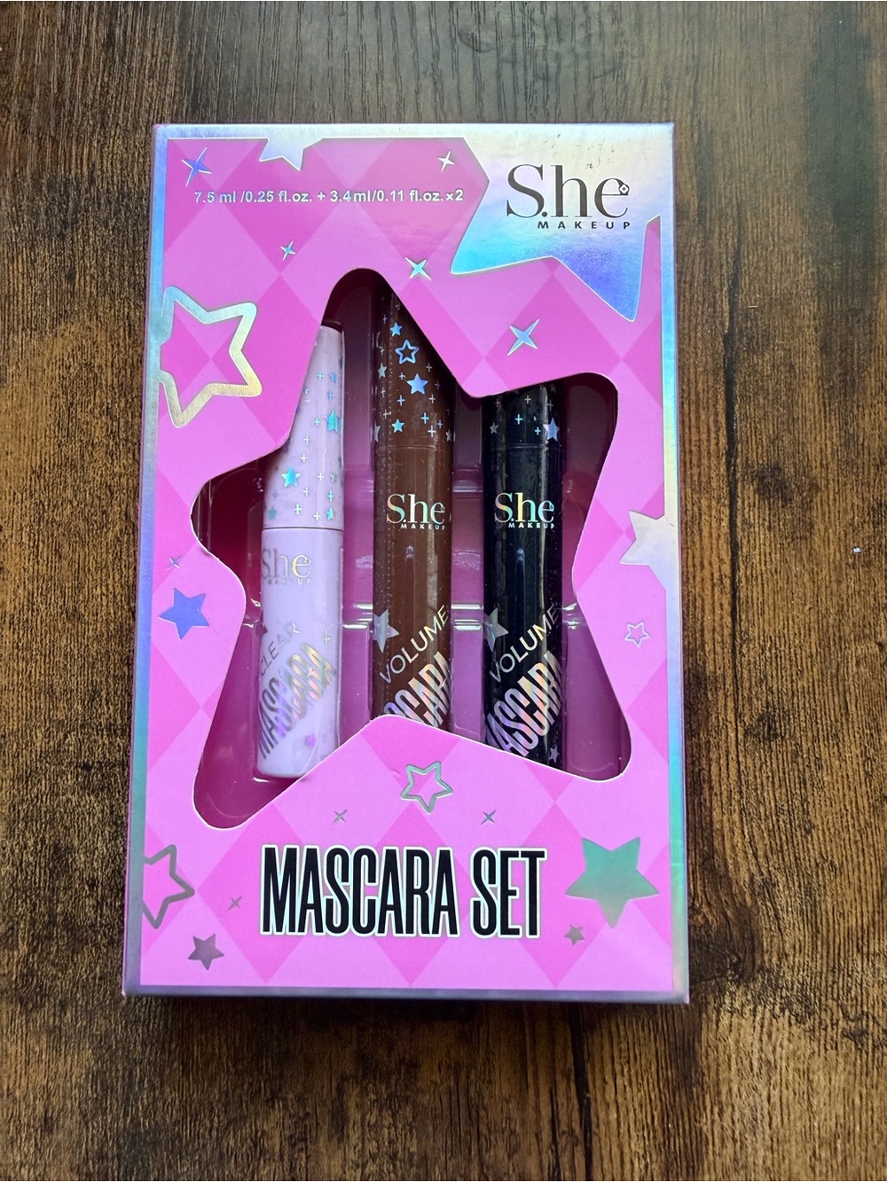 She Makeup Mascara Set - 3-Pack - Picture 1 of 2